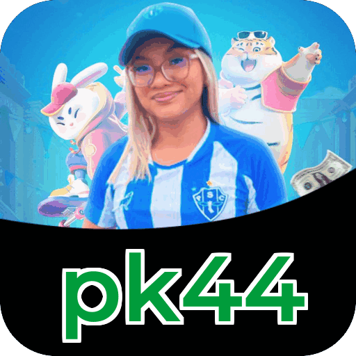 Plataforma pk44 mostrando interface moderna, jogos certificados e recursos de segurança licenciados